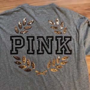 PINK sequin long sleeve